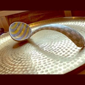 Mackenzie Childs soup or punch ladle